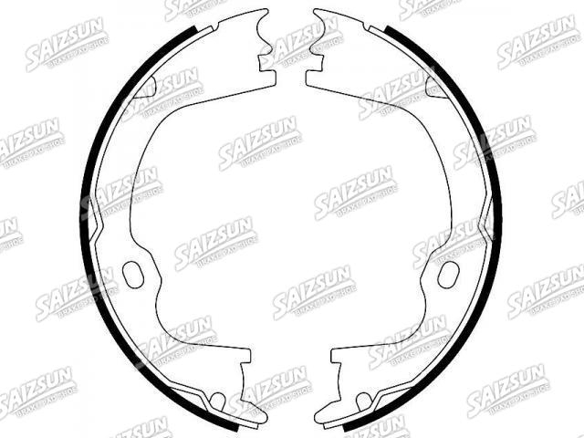 Zapata de freno Brake Shoe Set:68001472AB