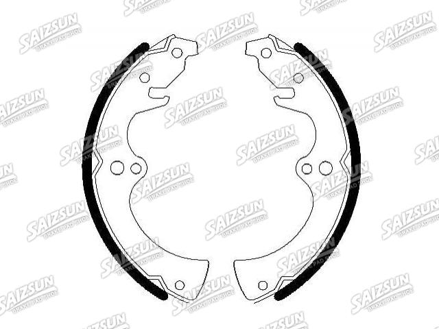 Zapata de freno Brake Shoe Set:UA25-26-38Z