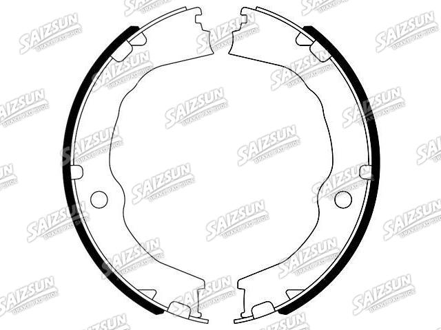 Zapata de freno Brake Shoe Set:25814678