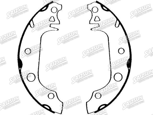 Zapata de freno Brake Shoe Set:D8RZ-2200-A