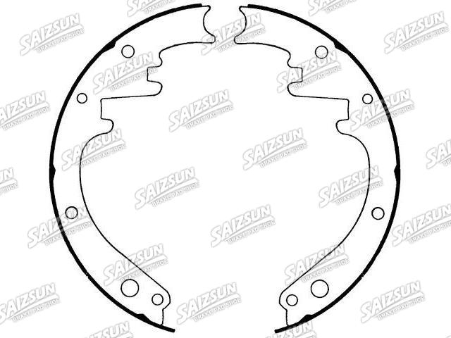 Zapata de freno Brake Shoe Set:1154123