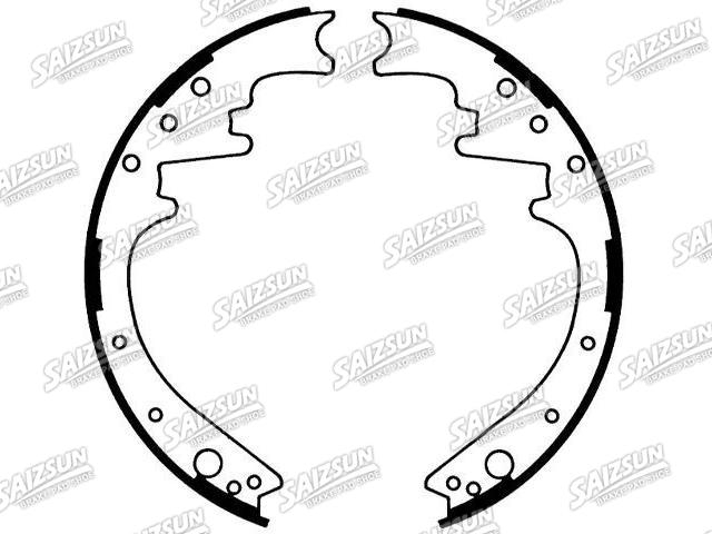 Zapata de freno Brake Shoe Set:3621968