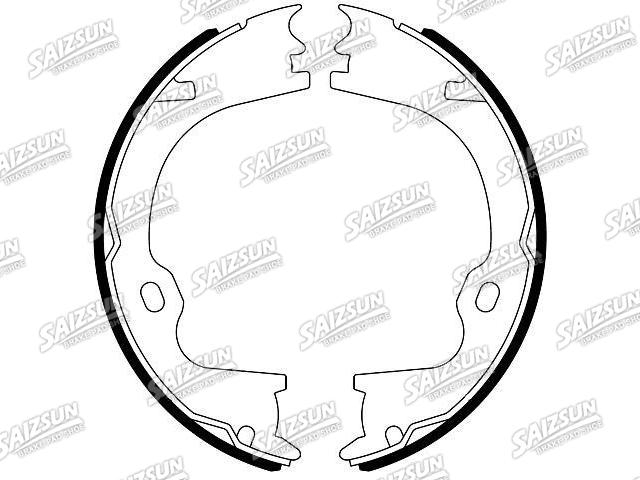 Zapata de freno Brake Shoe Set:25904969