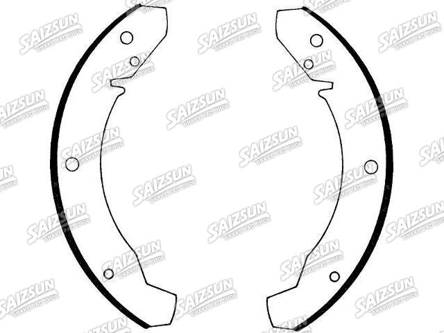 Zapata de freno Brake Shoe Set:131 609 537C