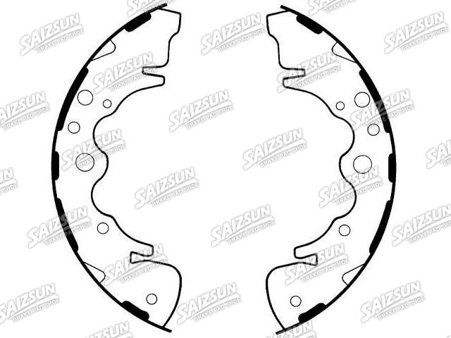 Zapata de freno Brake Shoe Set:S789-1532