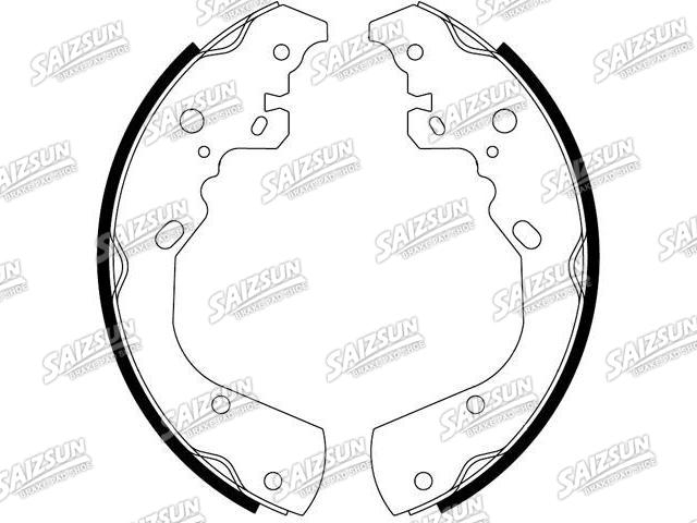 Zapata de freno Brake Shoe Set:05159106AA