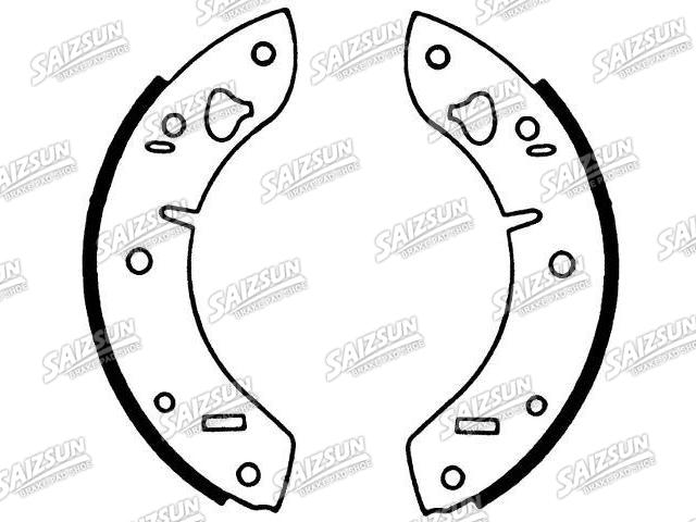 Zapata de freno Brake Shoe Set:436-8068