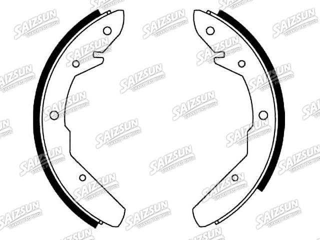 Zapata de freno Brake Shoe Set:211 609 537 N
