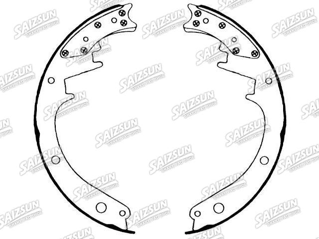 Zapata de freno Brake Shoe Set:450-2073T