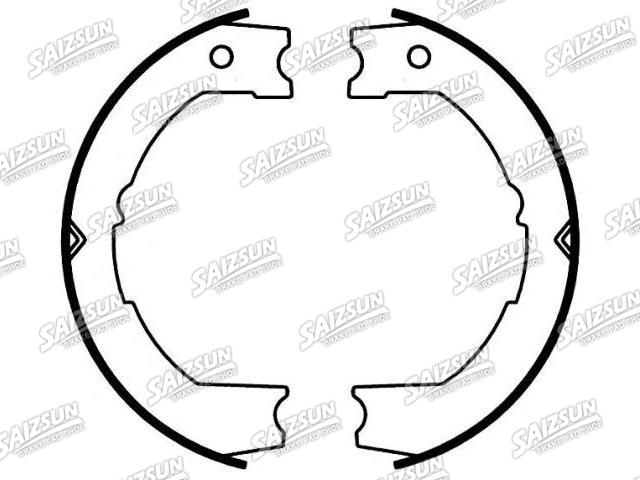 Zapata de freno Brake Shoe Set:S824-1556