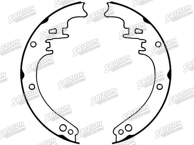 Zapata de freno Brake Shoe Set:5472320