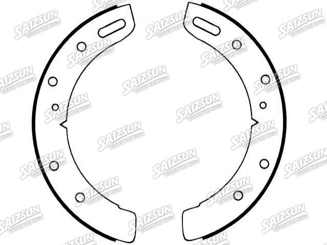 Zapata de freno Brake Shoe Set:234-855