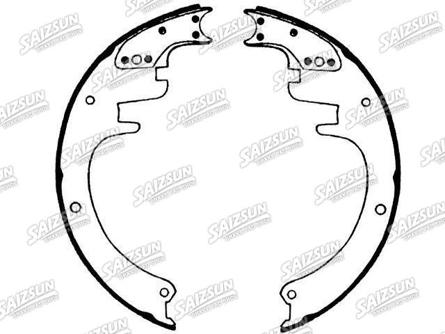 Zapata de freno Brake Shoe Set:417-2042AT