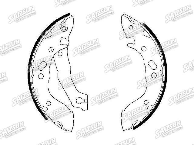 Zapata de freno Brake Shoe Set:58305-24A20