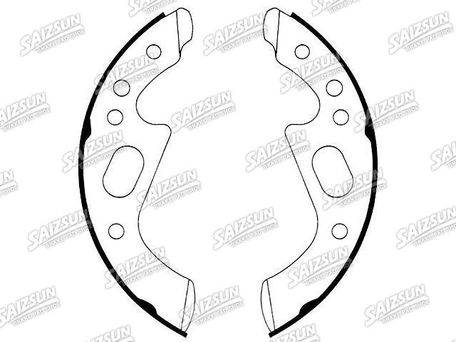 Zapata de freno Brake Shoe Set:S669-1455