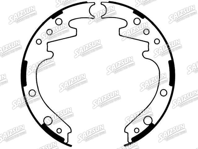 Zapata de freno Brake Shoe Set:330-2070T
