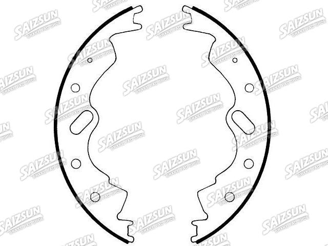 Zapata de freno Brake Shoe Set:355-1236