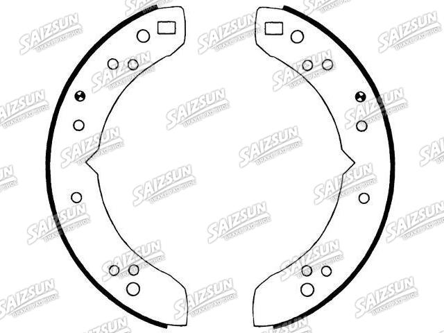 Zapata de freno Brake Shoe Set:211-897