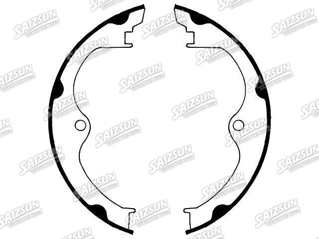 Zapata de freno Brake Shoe Set:556-1387