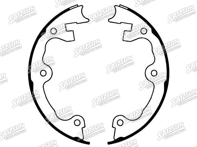 Zapata de freno Brake Shoe Set:S741-1299