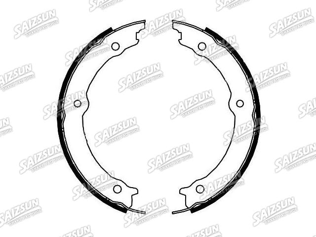 Zapata de freno Brake Shoe Set:15240815