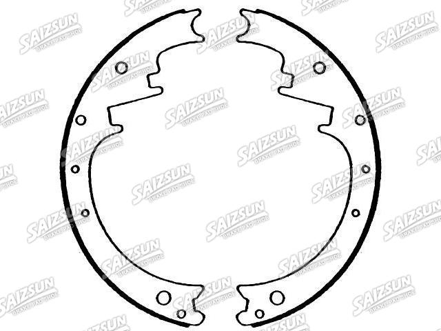Zapata de freno Brake Shoe Set:30-286BB