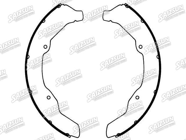 Zapata de freno Brake Shoe Set:297-8080