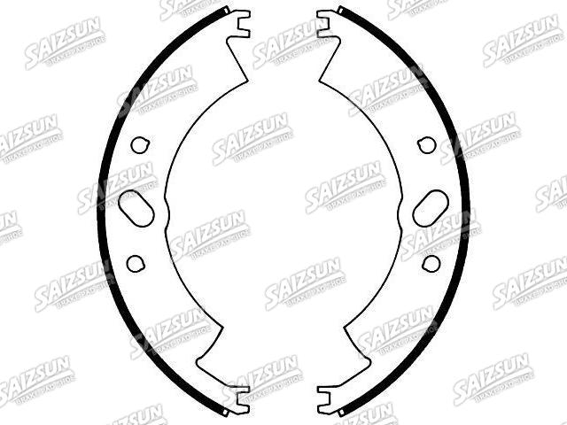 Zapata de freno Brake Shoe Set:130-1193