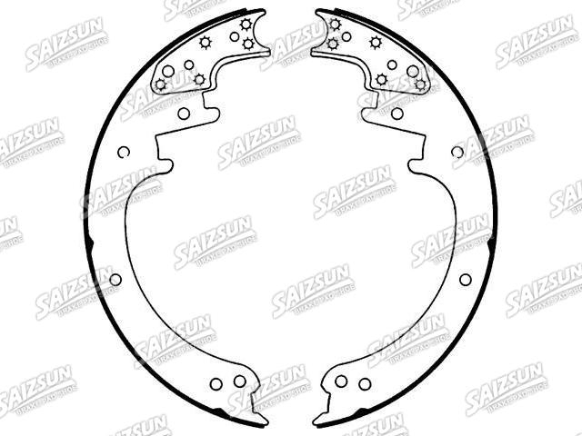 Zapata de freno Brake Shoe Set:2043-36