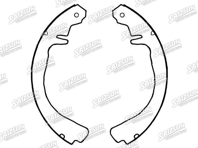 Zapata de freno Brake Shoe Set:351-8085