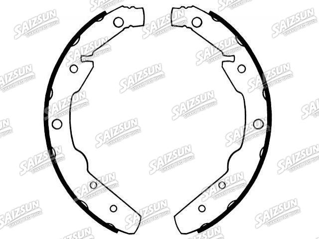Zapata de freno Brake Shoe Set:8080-374