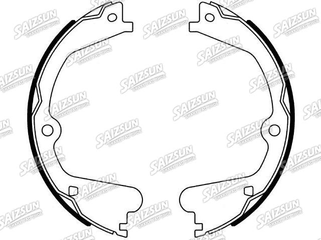 Zapata de freno Brake Shoe Set:20909250