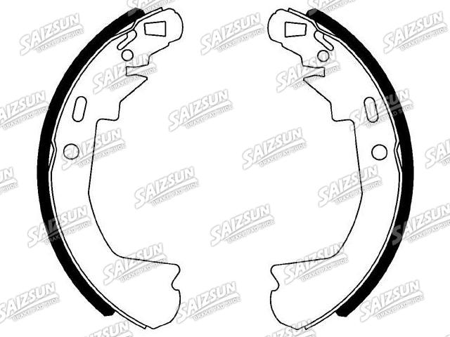 Zapata de freno Brake Shoe Set:18048650