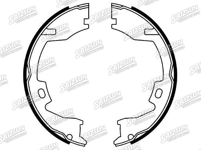 Zapata de freno Brake Shoe Set:BC3Z-2648-A