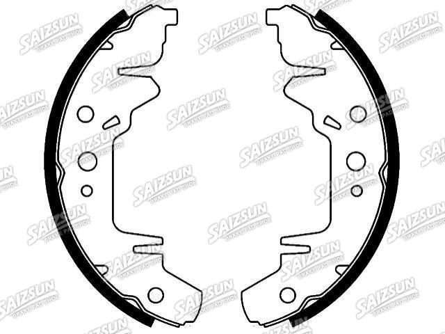 Zapata de freno Brake Shoe Set:04883833AA