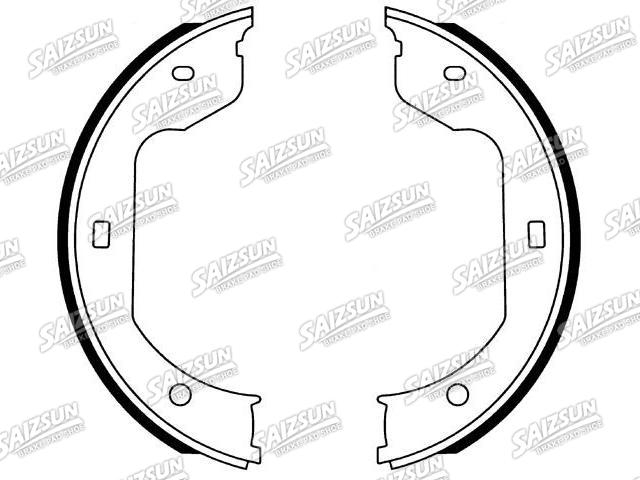 Zapata de freno Brake Shoe Set:34 41 6 790 186