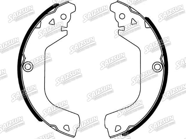Zapata de freno Brake Shoe Set:13304927