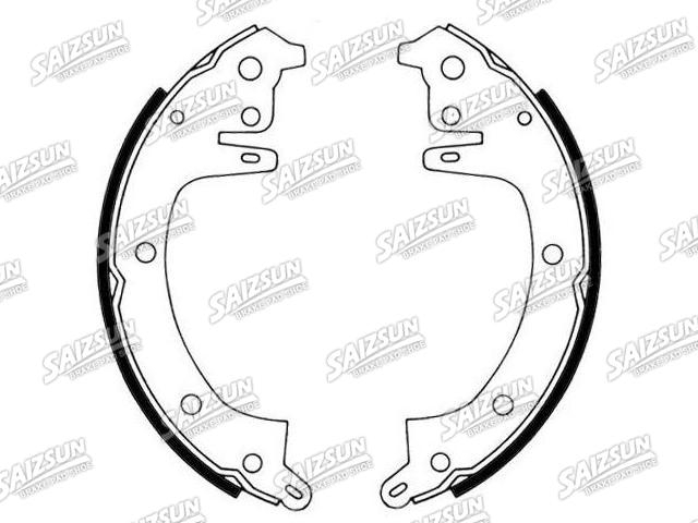 Zapata de freno Brake Shoe Set:8-94206-592-2