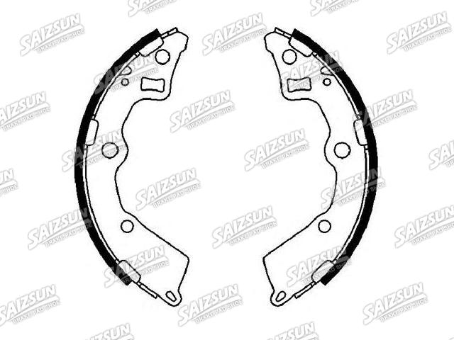 Zapata de freno Brake Shoe Set:58350-07A00