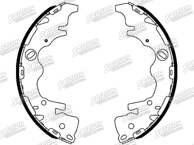 Zapata de freno Brake Shoe Set:58305-4HA00