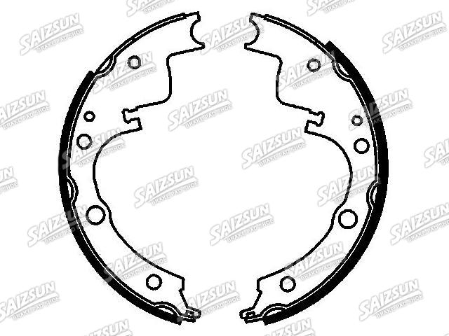 Zapata de freno Brake Shoe Set:7981354