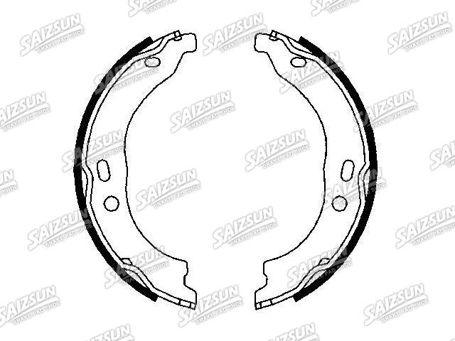 Zapata de freno Brake Shoe Set:77364023