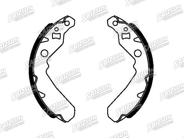 Zapata de freno Brake Shoe Set:04495-B2170