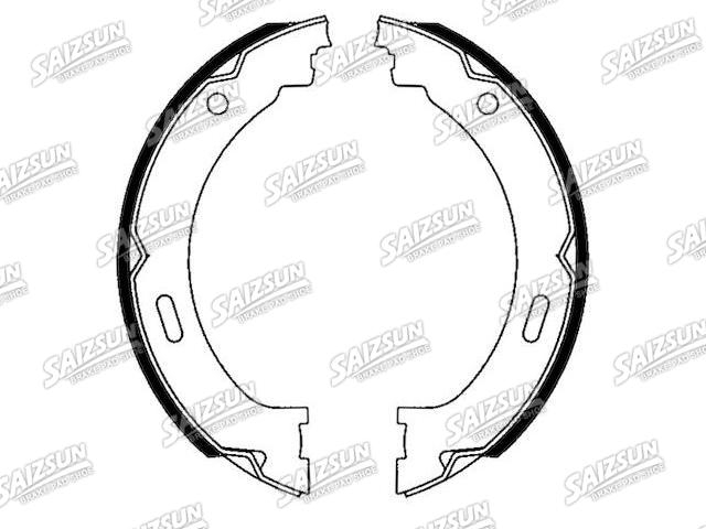 Zapata de freno Brake Shoe Set:05086930AC