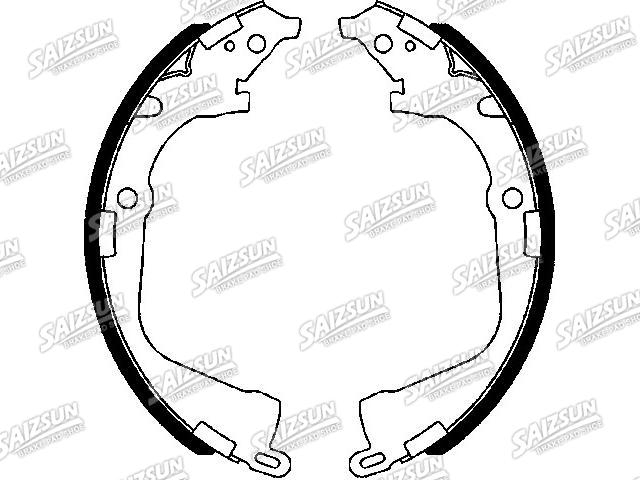 Zapata de freno Brake Shoe Set:2H0 698 525