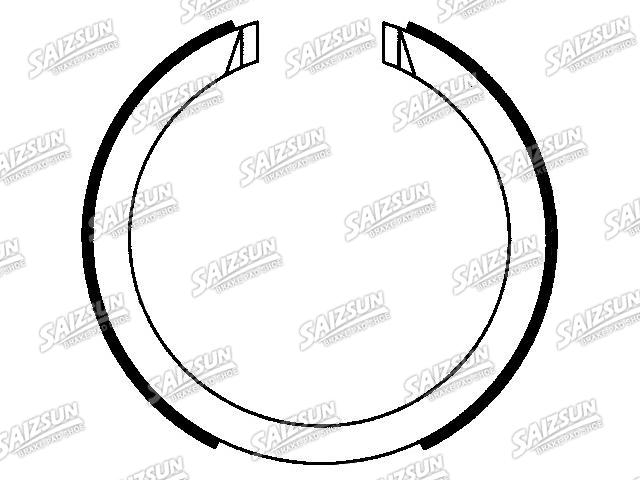Zapata de freno Brake Shoe Set:88967273