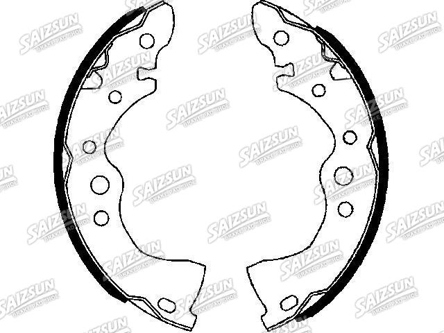 Zapata de freno Brake Shoe Set:48430-31011-K0