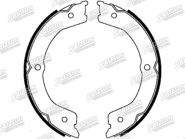 Zapata de freno Brake Shoe Set:D4060-1LA6A