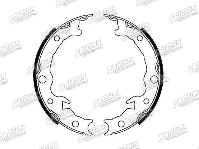 Zapata de freno Brake Shoe Set:26694-FJ000