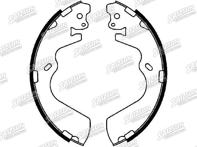 Zapata de freno Brake Shoe Set:58305-4BA20
